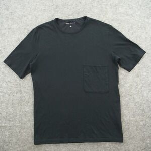 Uniqlo x Lemaire Shirt Mens Small Black tee Pocket Crew Neck Short Sleeve Street